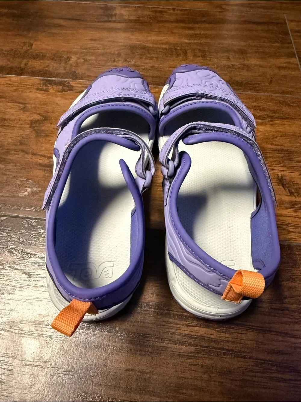 Teva Toachi Hydratrek Kids Lavender Sport Sandal with Hook and-Loop Size 4